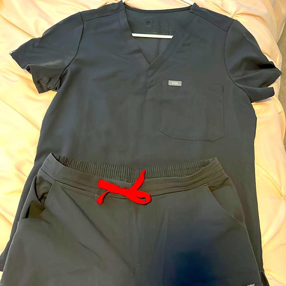 Figs gray scrubs